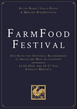 Farm Food Festival: il meglio dei masi altoatesini al Kurhaus di Merano