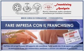 Franchising senza segreti: ecco il corso di formazione per franchisor e franchisee