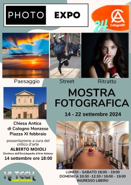 A Cologno Monzese arriva PHOTOEXPO