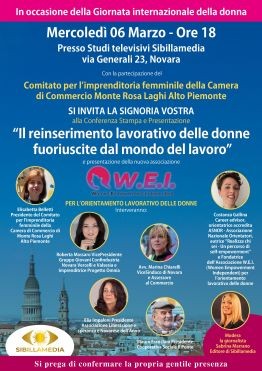 Successo per l’evento agli Studi TV Sibillamedia in occasione della Giornata internazionale della donna: tocca nel vivo il tema del reinserimento lavorativo delle donne