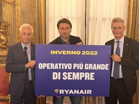 RYANAIR lancia un operativo invernale record da Genova: 5 nuove rotte (13 totali)