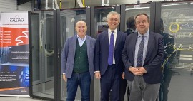 SIPORTAL riceve la visita del Rettore dell'Università di Sassari e del Presidente del Consorzio UniOlbia presso il Data Center Gallura