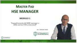 Online il nuovo master 