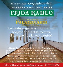 Premio Internazionale Frida Kahlo, le opere vincitrici esposte al Palazzo delle Arti di Bassano d. G. a cura di Salvo Nugnes