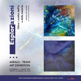 Mostra bipersonale di Alessandro Trani e Antonio Miralli: “Esplorazioni oltre i confini dell’io e della materia”