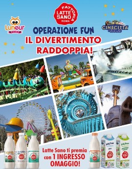 LATTE SANO, al via “Operazione Fun