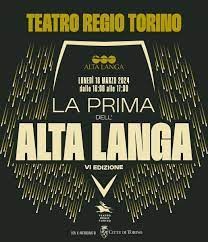 La Prima dell'Alta Langa 2024 al Teatro Regio di Torino