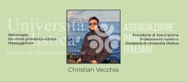 Christian Vecchio Naturopata ci spiega perché insegnare le discipline olistiche
