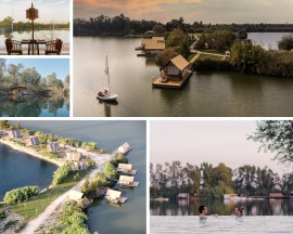 Laghi Nabi, l’oasi rinata dove la vacanza si fa in tenda fra terra, aria, acqua e tutto il gusto della Campania formato glamping
