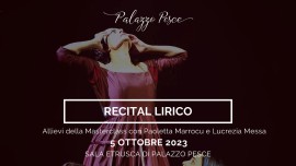 Recital lirico degli Allievi Masterclass con Paoletta Marrocu. Bari, 5 ottobre 2023