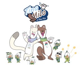 Tina e milo arrivano in val di fiemme. Sabato l’incontro con le mascotte di milano cortina 2026