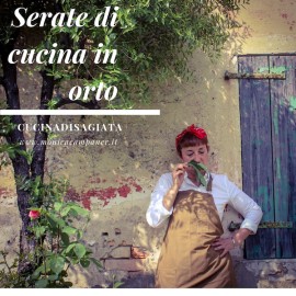 Serate di cucina in orto la cucina estiva all'aperto