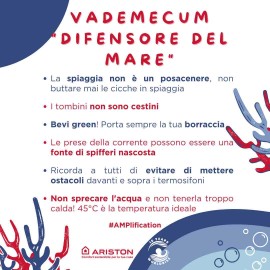 Ariston accanto a Worldrise per la Giornata Mondiale degli Oceani grazie al progetto “AMPlification”