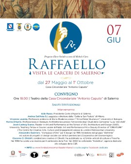 Raffaello visita le carceri di Salerno — Convegno 7 Giugno