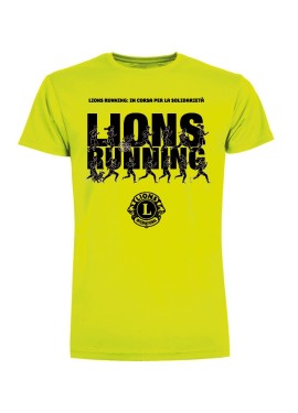 3^ Lions running, la gara più bella di sempre, svelata la T-shirt tecnica. Si corre domenica 6 ottobre