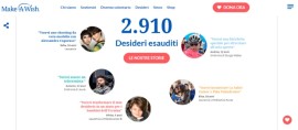 MAKE-A-WISH ITALIA lancia il suo nuovo sito