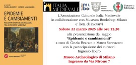 Presentazione del saggio “Epidemie e cambiamenti” al Civico Museo Archeologico di Milano