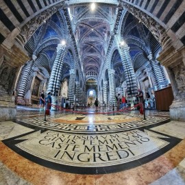 Un viaggio alla scoperta del pavimento alchemico del Duomo di Siena