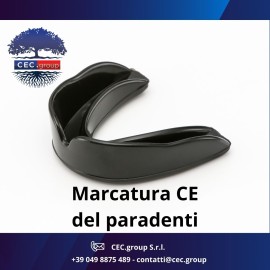 Marcatura CE paradenti DPI