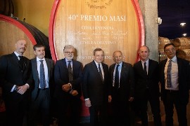  Il Presidente del Consiglio Mario Draghi in visita a Masi Agricola, nel cuore della Valpolicella Classica
