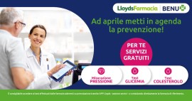 7 APRILE, GIORNATA MONDIALE DELLA SALUTE MESE DELLA PREVENZIONE con BENU Farmacia: invito alla cittadinanza
