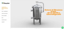 Nuovo sito web per i sistemi filtranti Flowise