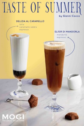 Delizia al Caramello ed Elisir di Mandorla by MOGI Caffè The Luxury Italian Coffee