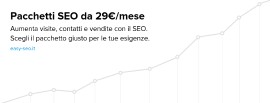 Pacchetti SEO da 29€/mese, nasce Easy-SEO.it