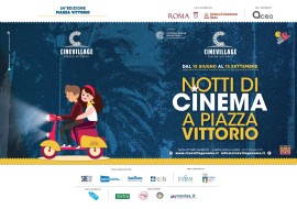 Notti di Cinema a Piazza Vittorio Emanuele II - Roma (Esquilino): dal 15 giugno al 15 settembre 2024
