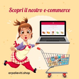 Apre il negozio online arpalieviti.shop per gli acquisti in rete anche da smartphone