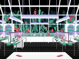 Lo studio Dotdotdot progetta cinque installazioni digitali interattive per scoprire  l’Orto botanico dell’Università di Padova