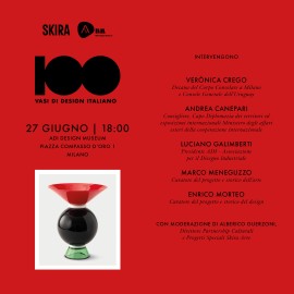 Presentazione del volume 100 VASI DI DESIGN ITALIANO  