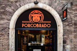 Porcobrado, il panino imbottito di carne di maiale, è approdato a Roma