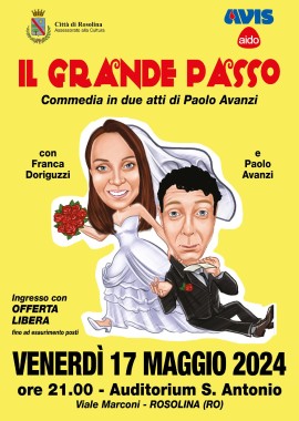 Commedia umoristica di Paolo Avanzi a Rosolina (Rovigo)