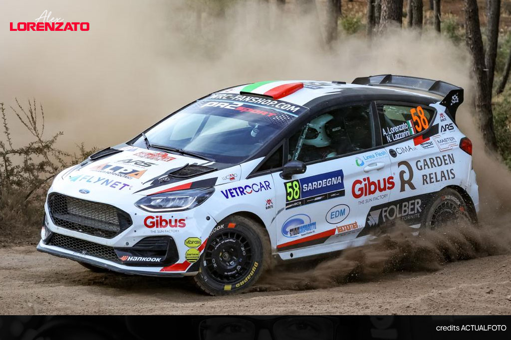 Rally: Lorenzato lascia il segno all'Italia Sardegna