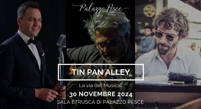 30 novembre 2024: Tin Pan Alley. La via del musical a Palazzo Pesce