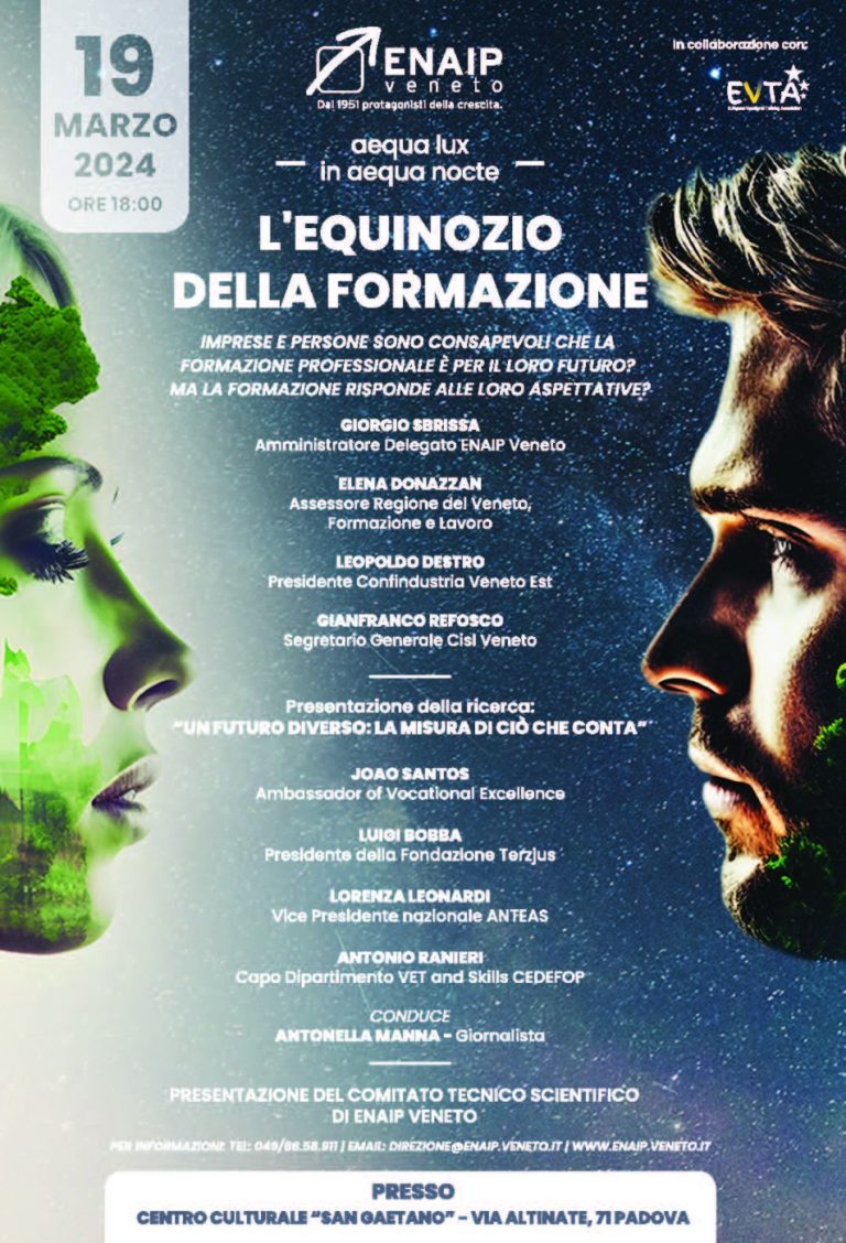 Aequa lux in aequa nocte - L'EQUINOZIO DELLA FORMAZIONE