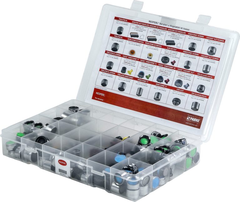 Aerobox e Idrobox di Neoperl. I kit ideali per il banco vendita e per l’installatore