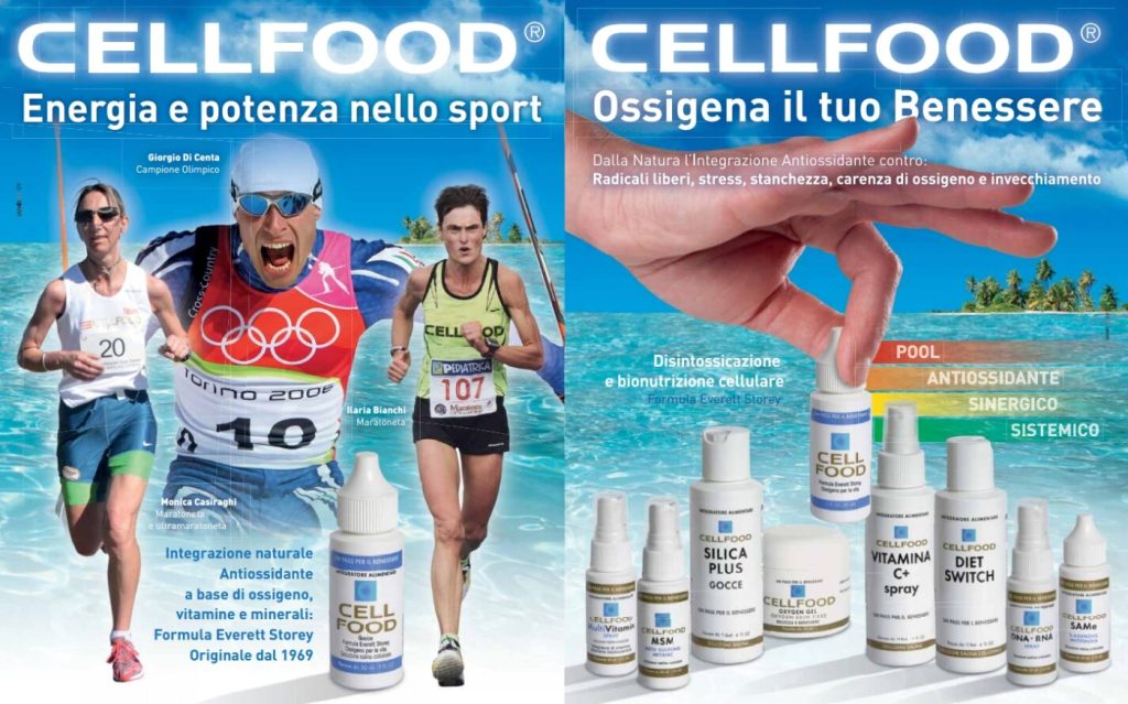 Cellfood & sport: testimonianze