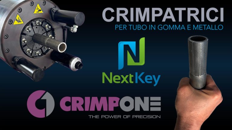 Crimpatrice idraulica per tubi in acciaio