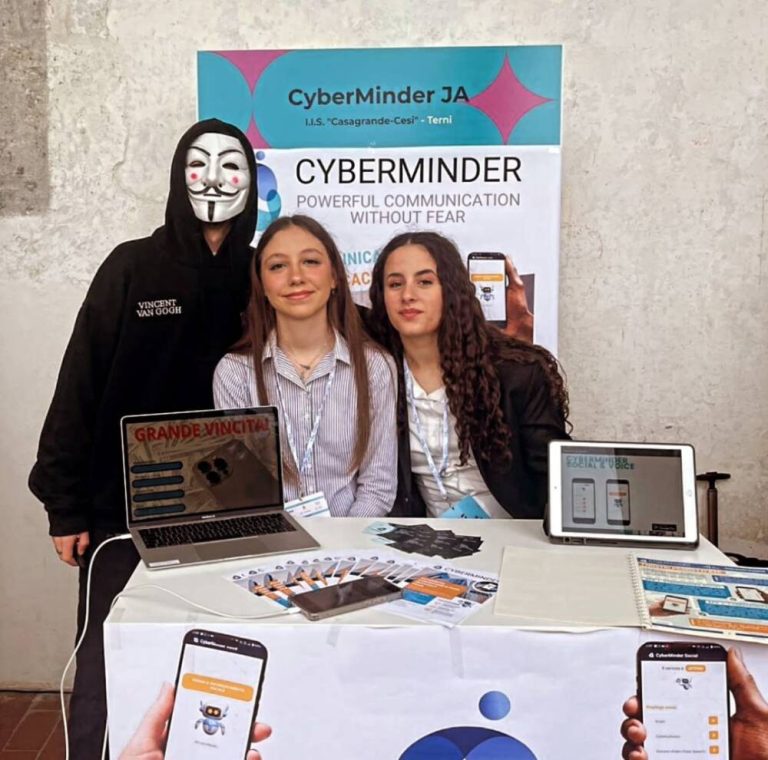 CyberMinder JA fra le prime dieci mini-imprese d’Italia