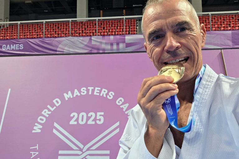 L’aretino Roberto Paglicci è campione del mondo master di karate