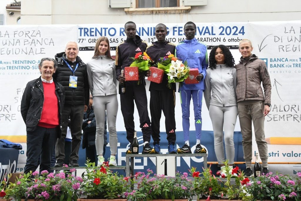 L’ugandese Kiplang e l’etiope Mekuriaw i campioni della Trento Half Marathon 2024