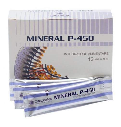 Mineral P-450® CITOZEATEC: Integratore Alimentare Biodinamico di Calcio