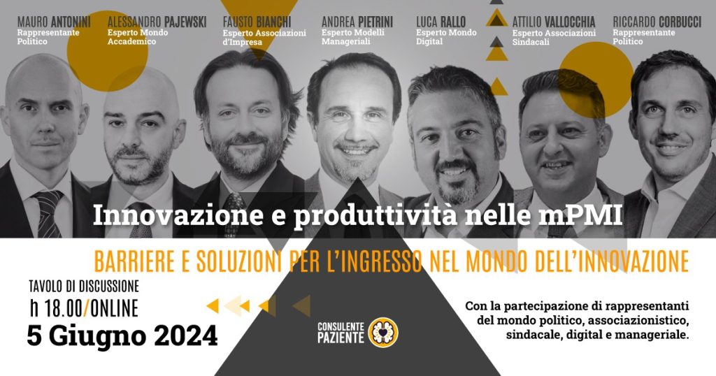 Occupazione in aumento ma produttività bassa. La necessità di un nuovo ecosistema per l’innovazione e la crescita delle mPMI