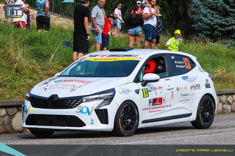 Rally: Caliaro Jr. al decennale del 2 Laghi