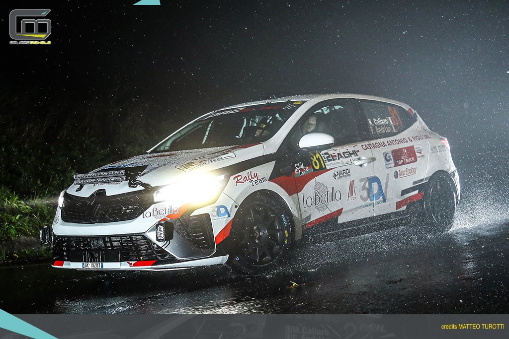 Rally: Caliaro Jr. firma il secondo al 2 Laghi