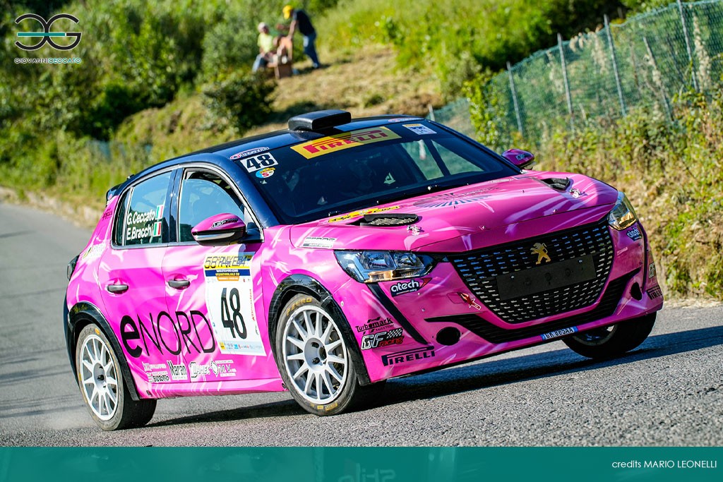 Rally: Ceccato Jr. prende confidenza all'Elba