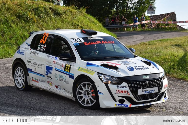 Rally: Finotti e Doria terzi al Friuli Venezia Giulia