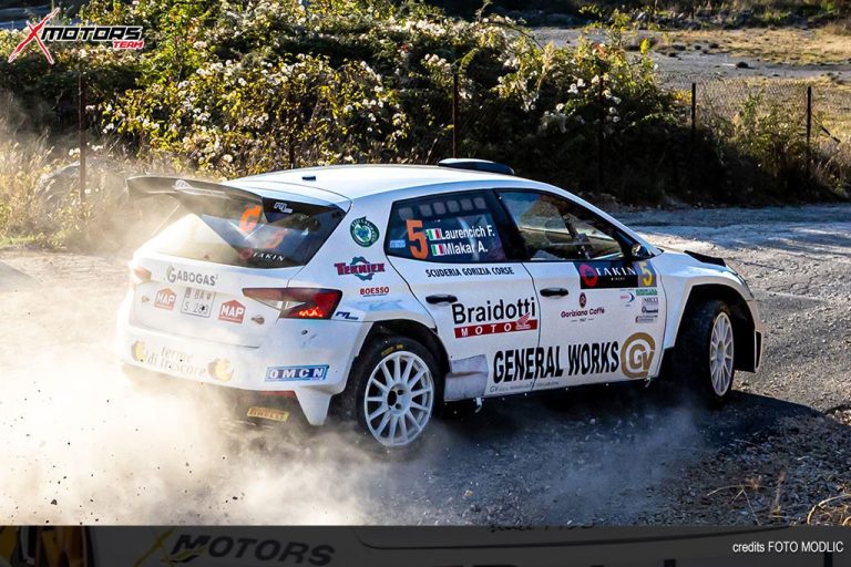 Rally: Laurencich è secondo assoluto al Poreč
